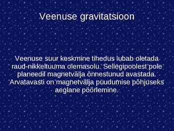 Esitlus planeet veenusest #15