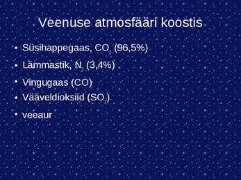 Esitlus planeet veenusest #4