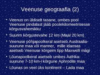 Esitlus planeet veenusest #9