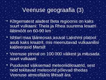 Esitlus planeet veenusest #10