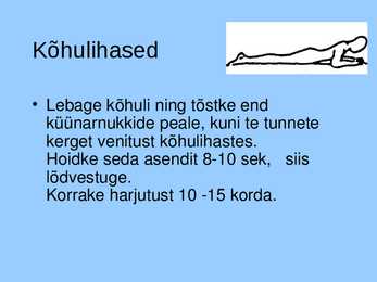Venitusharjutused #3