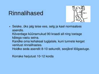 Venitusharjutused #5