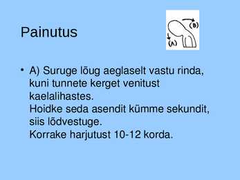 Venitusharjutused #7
