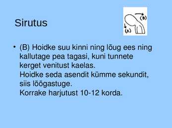Venitusharjutused #8