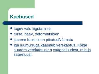 Luumurrud ja esmaabi #4
