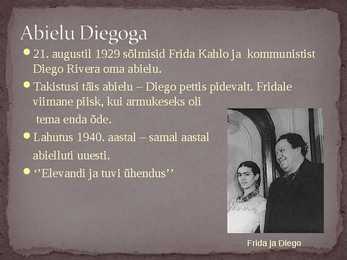 Frida Kahlo ja Diego Rivera #7