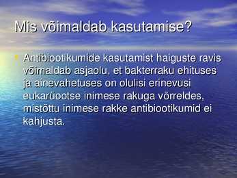 Antibiootikumid #7