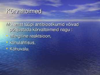Antibiootikumid #10