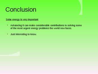Solar power - presentation2 #11