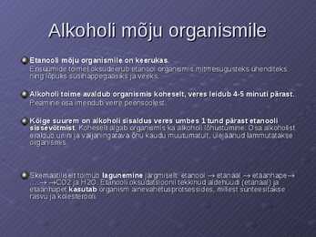 Alkoholid #12