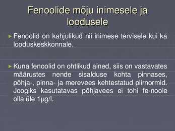 Fenoolid #11