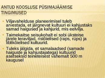 Teraviljapõld mahekasutus ja viljavaheldus #7