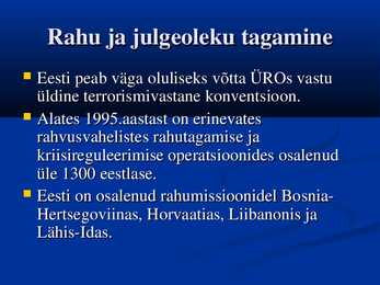 ÜRO - Ühinenud Rahvaste Organisatsioon #17