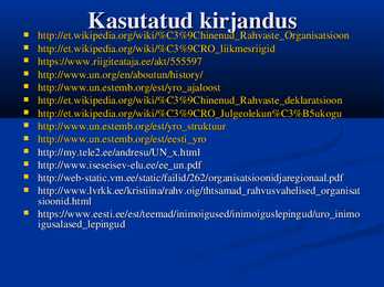 ÜRO - Ühinenud Rahvaste Organisatsioon #21