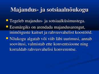ÜRO - Ühinenud Rahvaste Organisatsioon #9