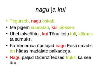 Eesti keele õigekirja reeglid eksamiks valmistujale õpetaja poolt #16
