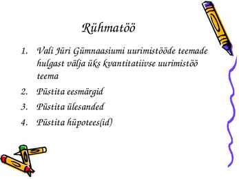 Uurimistoo alused 2012 - Alusdokumendid #13