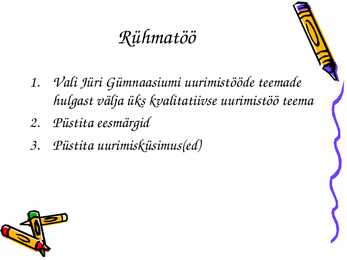 Uurimistoo alused 2012 - Alusdokumendid #20