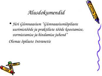 Uurimistoo alused 2012 - Alusdokumendid #7