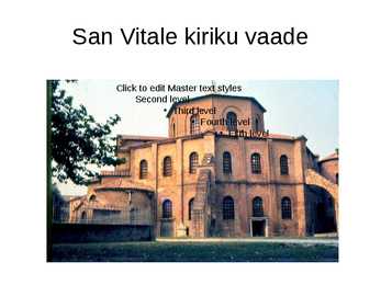 Bütsantsi kunsti ülevaade #4
