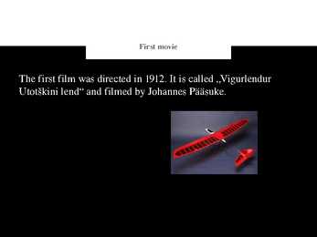 100 th anniversary of Estonian Film #2