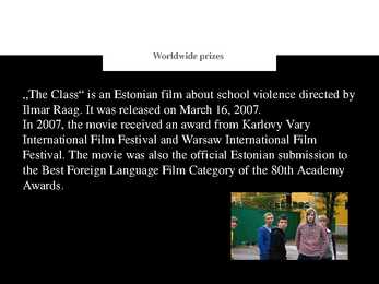 100 th anniversary of Estonian Film #6
