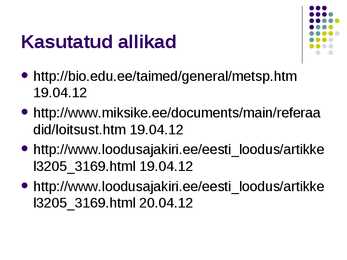 Mets ja haldjad eestlaste maailmapildis #12