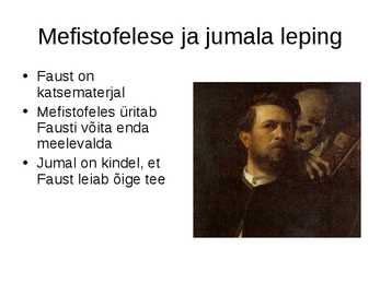 Kokkuvõte  Faust #9