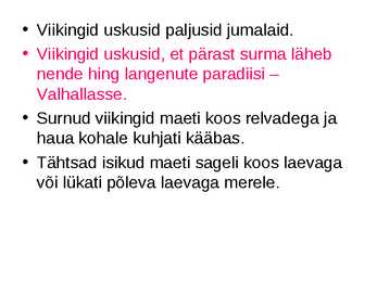 Kes olid viikingid #10