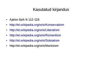 19-saj Maailmavaated #13