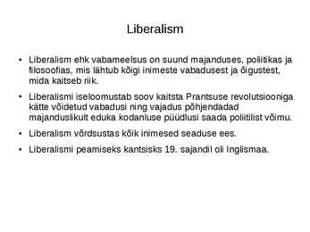 19-saj Maailmavaated #5