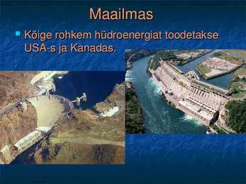 HÜDROENERGIA JA SELLE VÕIMALUSED EESTIS #9