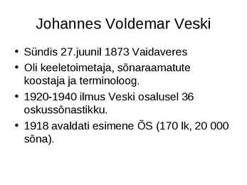Eesti keele sõnauuendused #10