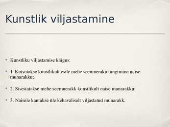 Viljastumine #7