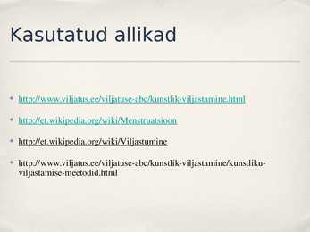 Viljastumine #8
