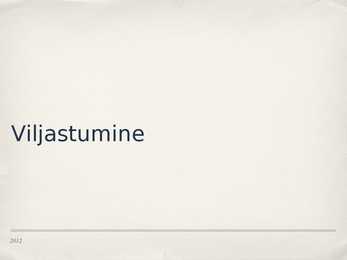 Viljastumine