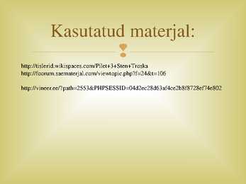 Plaatmaterjalide eristamine ja valmistamise tehnoloogia #11