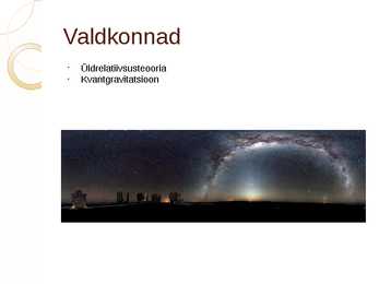 Stephen William Hawking ülevaade #3