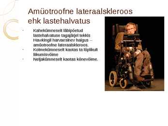 Stephen William Hawking ülevaade #7