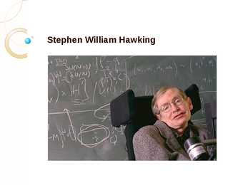 Stephen William Hawking ülevaade