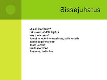 Calvadose tootmine #2