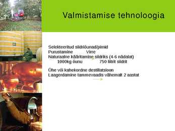Calvadose tootmine #9