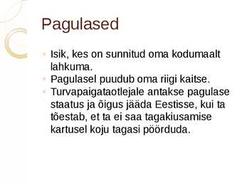 Eesti pagulased #2