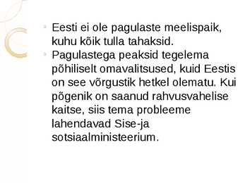 Eesti pagulased #4