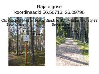 GPS navigeerimine Oandu loodusmetsa rada #3