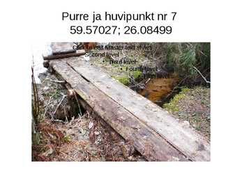 GPS navigeerimine Oandu loodusmetsa rada #7