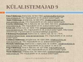 Lääne-Viru majutusasutused #6