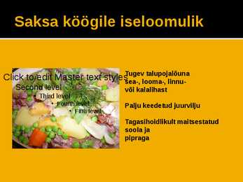 Saksa rahvusköök #3