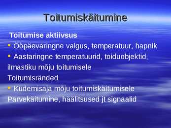 Kalad teiste toidulaual #3
