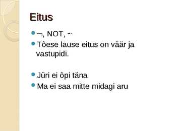 Loogika ja matemaatika #15